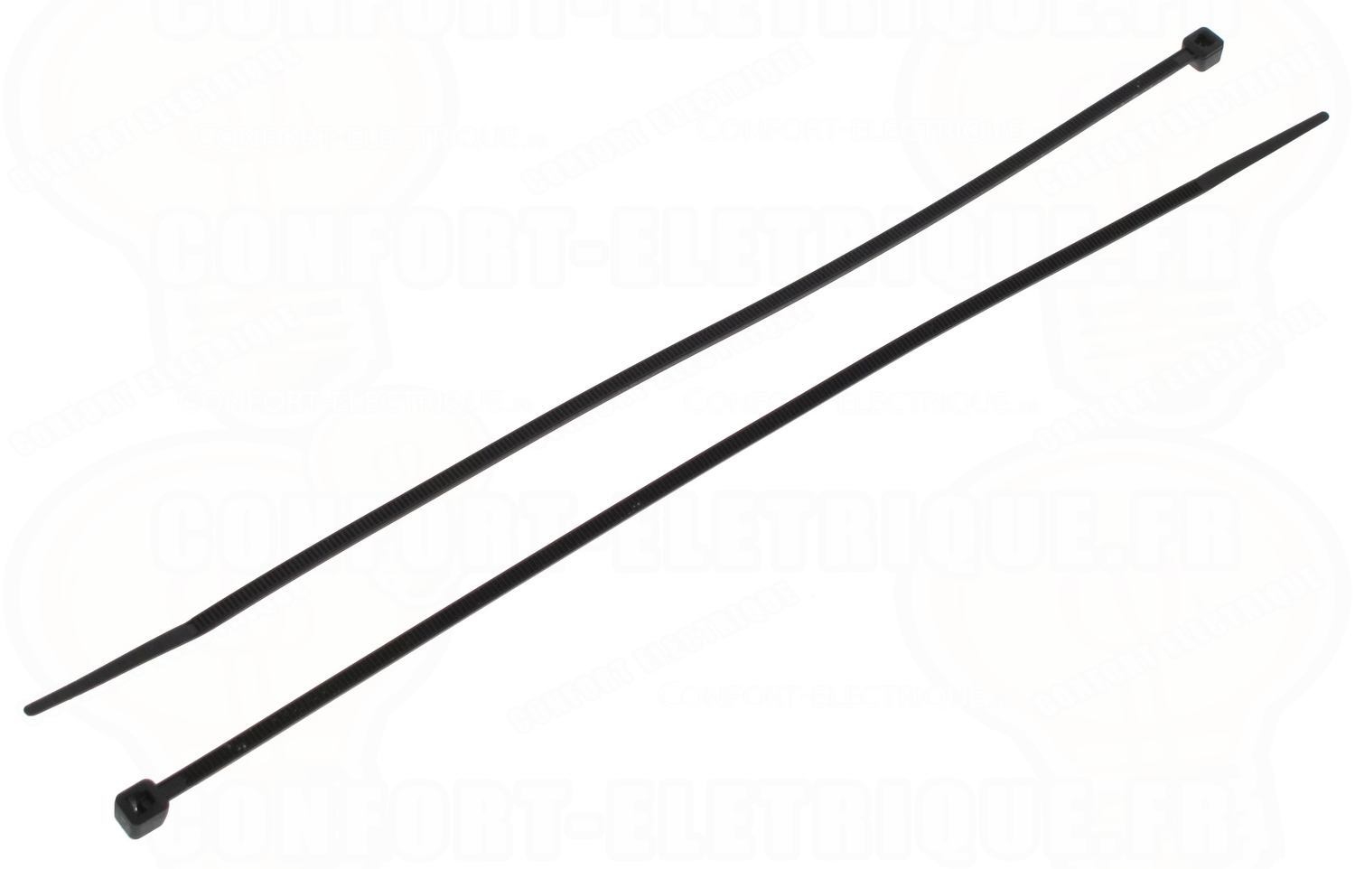 Collier de cablage 2.5 x 203 mm noir - 11,20€
