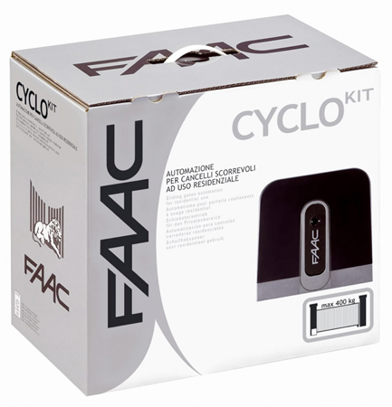Kit FAAC Cyclo 24V intégral 800 kg - 1043,06€