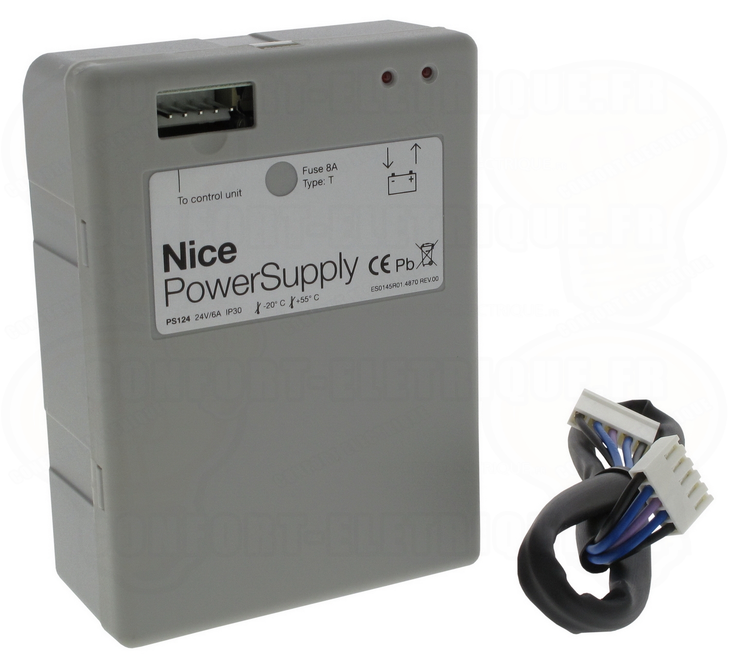 Kit Batterie 24 Volts NICE PS124 Critiques : confort-electri..