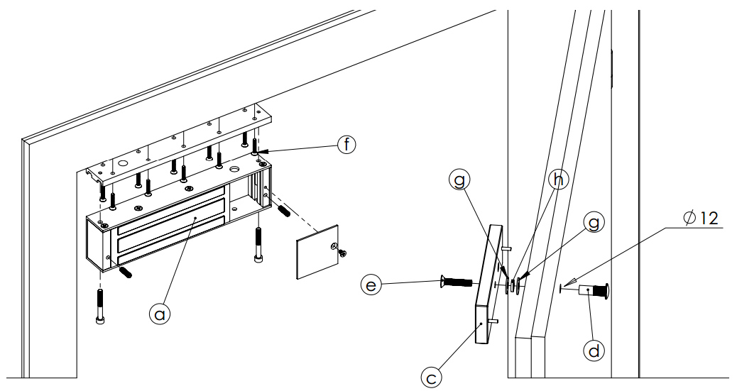 Installer ventouse porte poussante