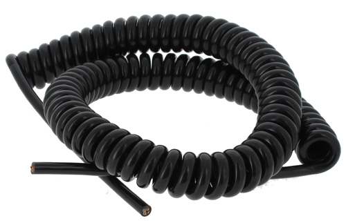 Cable spiralé 4 x 0.75 mm longueur 3.5 mètres - 51,00€