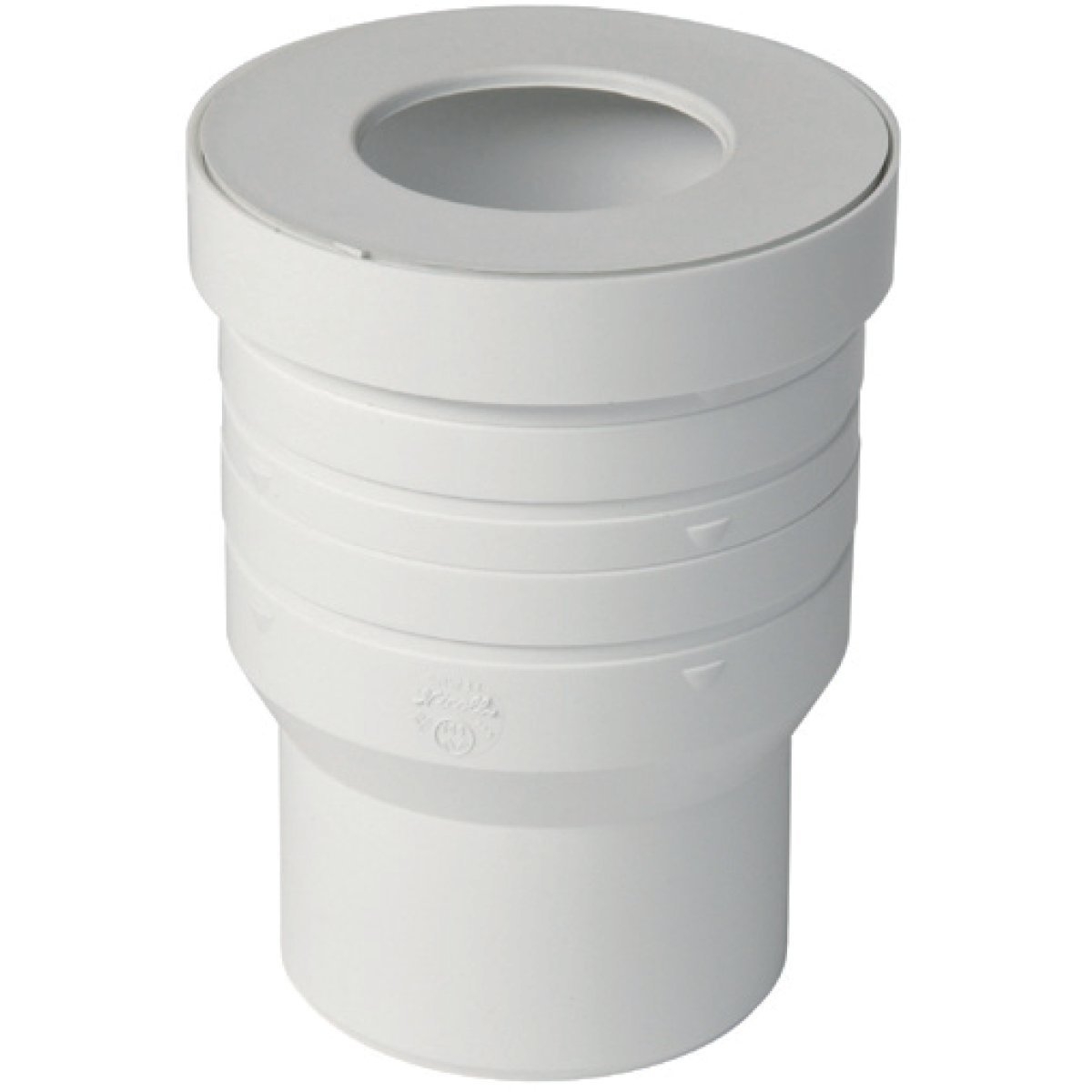 Manchette PVC avec joint - Pour WC - Diamètre 100 mm - Nicol..