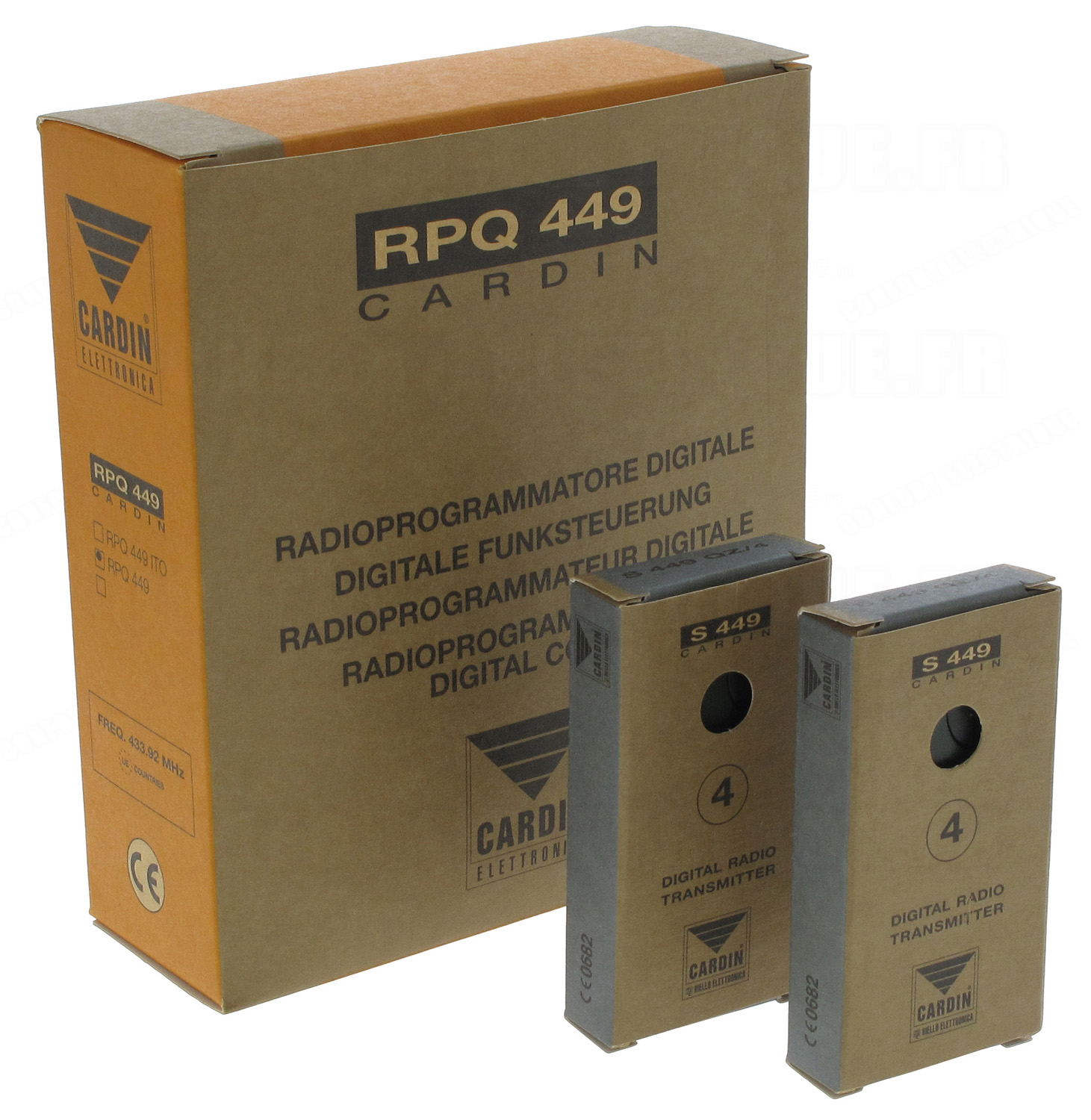 Kit récepteur radio avec centrale CARDIN RPQ S449 fréquence ..