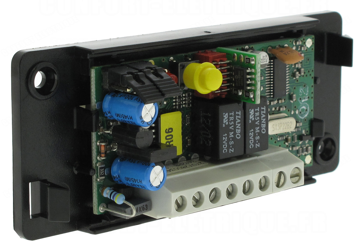 Kit récepteur radio NICE FLOX2R fréquence 433.92 Mhz 2 canau..