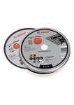 Disque  trononner - A moyeu plat - Standard for Inox - 125 mm - Boite mtallique - Bosch 2608603255