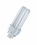 Ampoule Fluocompacte - Osram Dulux D/E - 13 Watts - G24Q1 - 4000K