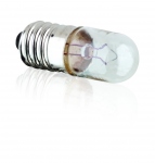 Lampe Miniature - Culot E10 - 12 Volts - 3 Watts - Tube 10 x 28 - Par 5 - ABI - Aurora AB17505