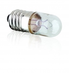Lampe miniature - Tube - BA9S - 240V - 3W - 10 x 28 - Boite de 10 - ABI - AURORA AB2380