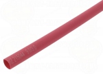 Gaine thermortractable rouge de 9  3 mm