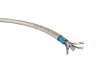 Cable rseau - Catgorie 5E - UTP - LSOH-FR - 4 paires - Couronne de 100 Mtres - Ivoire - ECA - Acome M4969C1