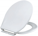 Abattant WC - MONACO - double - Thermoplastique - Blanc - Siamp 48710117