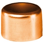 Bouchon  souder en cuivre - Femelle - Diamtre 14 mm - Sachet de 2