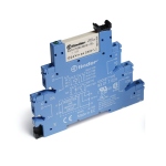 Interface module  relais - 1 Contact - 6A - 24 Volts DC - Finder 385170240050