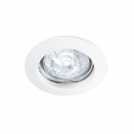 Spot encastr - Rond - Aric FIXO - GU10 - Blanc - Sans lampe - Aric 4557