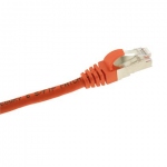 Cordon RJ 45 - Catgorie 6 - SFTP - 1 Mtre - Orange - GigaMdia CAT6S1MO