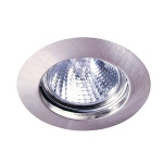 Spot encastr - Rond - Aric FIXO - GU5.3 - Nickel - Sans lampe - Aric 4857