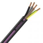 Cable lectrique - Rigide - R2V - 4G4 mm - Au mtre