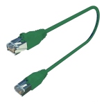 Cordon de brassage RJ45 catgorie 5 FTP longueur 1 mtre vert