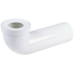 Pipe longue pour WC - Diamtre 100 mm - Longueur 350 mm - Nicoll 1PIPUNIC