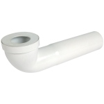 Pipe longue pour WC - Diamtre 93 mm - Longueur 400 mm - Nicoll CTW5540