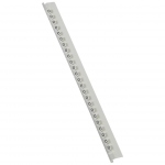 Repre Legrand Memocab - Lettre O - Blanc - Largeur 2.3 mm