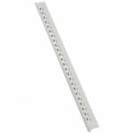 Repre Legrand Memocab - Lettre X - Blanc - Largeur 2.3 mm