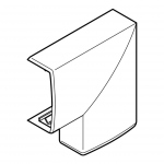 Angle plat - Keva M - 50 x 15 - Planet Wattohm 11564