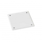 Couvercle pour boite de drivation - 128 x 128 - Blanc - Schneider electric ENN09490