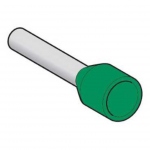 Embout de cablage - 6 mm - Vert - Schneider electric DZ5CE062