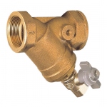 Filtre avec robinet de rinage - EURO 45 CR - Bronze - Taraude - BSP 1 1/2 - Sferaco 210008