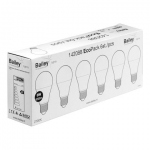 Ampoule  LED - Bailey Ecobasic - Culot E27 - 8W - 2700K - A60 - Lot de 6 - BAILEY 142088