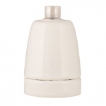 Douille en porcelaine - Culot E27 - Blanc - BAILEY 139704