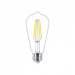 Ampoule  LED - Philips MASTER Value LedBulb filament - E27 - 5.9W - 2700K - Claire - Dimmable - Philips 347960