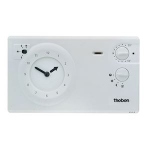 Thermostat d'ambiance - Programmable - 2/3 Fils - 24H 7J - Theben 7840030