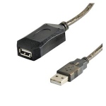 Rallonge USB 2.0 AMPLI - 5 Mtres - Erard 2425