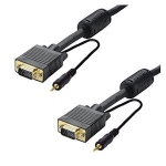 Cable VGA (HD 15) + Jack 3.5 mm - Filtr - Perform - 10 Mtres - Erard 7534