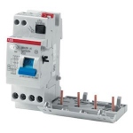 Bloc diffrentiel - ABB DDA204 - 4 Ples - 25A - 300 mA - Type AC - Pour S200 - ABB 452043