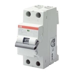 Disjoncteur Diffrentiel - ABB DS201L - 1P+N - 4.5/6KA - Courbe C - 10A - 30MA - Type AC - ABB 471012