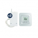 Thermostat radio - TYBOX 5702 FP - Fil pilote - Pour 2 radiateurs - Delta Dore 6050675