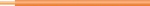 Fil rigide - H07VU - 1 x 2.5 mm - Orange - Couronne de 100 Mtres