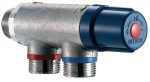 Rgulateur thermostatique - Premix compact - Mle 20 x 27 - Clapets anti-retour incorpors - Delabie 733020