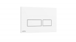 Plaque de commande Deco - Pour bti-support autoportant Concerto 2 - Blanc - Alterna K5231-K-EWS10