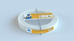 Cable rseau - Catgorie 6A - UTP - LSOH-FR - 4 paires - Couronne de 50 Mtres - Ivoire - DCA - Acome R7291AC50