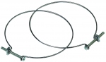 Collier de serrage - A fil - Diamtre 100 mm - Lot de 10 - Aldes 11094652