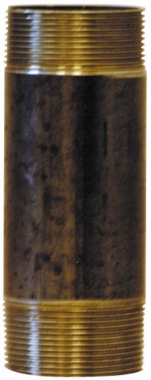 Mamelon - 530 - Tube soud - Filetage conique - Longueur 150 mm - Noir - 12 x 17 - Afy 530012150N