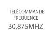 Tlcommande frquence 30.875 Mhz