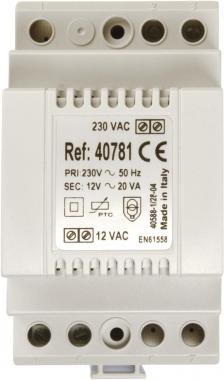 Alimentation - 12 Volts - AC - 1.5A - Aiphone 40781