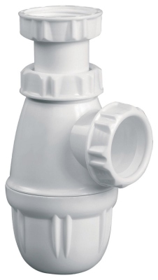 Siphon lavabo - Rglable - Diamtre 32 mm - Blanc - NF - Altech 61030000134
