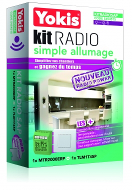 Kit radio - Simple allumage - Power - Yokis KITRADIOSAP