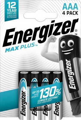 Pile alcaline - Energizer Max Plus - AAA - Lot de 4 - Energizer 437461